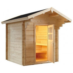 Sentiotec venkovní sauna Country 2300x2300x2900 mm