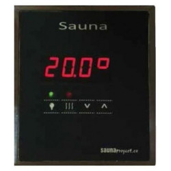 Saunaproject saunová regulace Infa Chrom